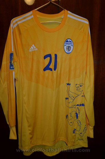 FC Hoverla Uzhhorod Goalkeeper football shirt 2014 - 2015