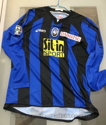Atalanta Home maglia di calcio 2006 - 2007