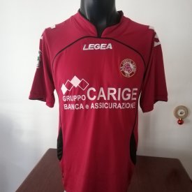 Livorno Home football shirt 2007 - 2008 sponsored by Gruppo Banka Carige