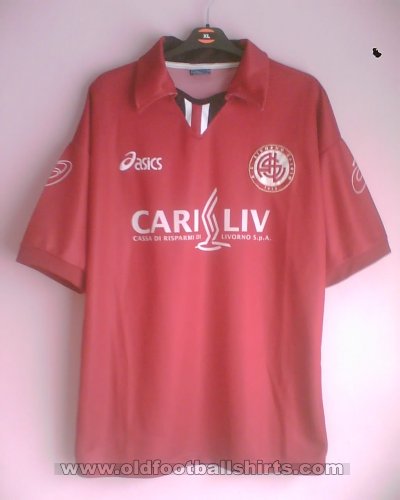 Livorno Home baju bolasepak 1999 - 2000