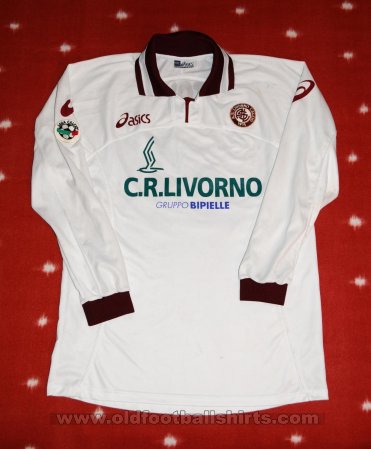 Livorno Away baju bolasepak 2002 - 2003