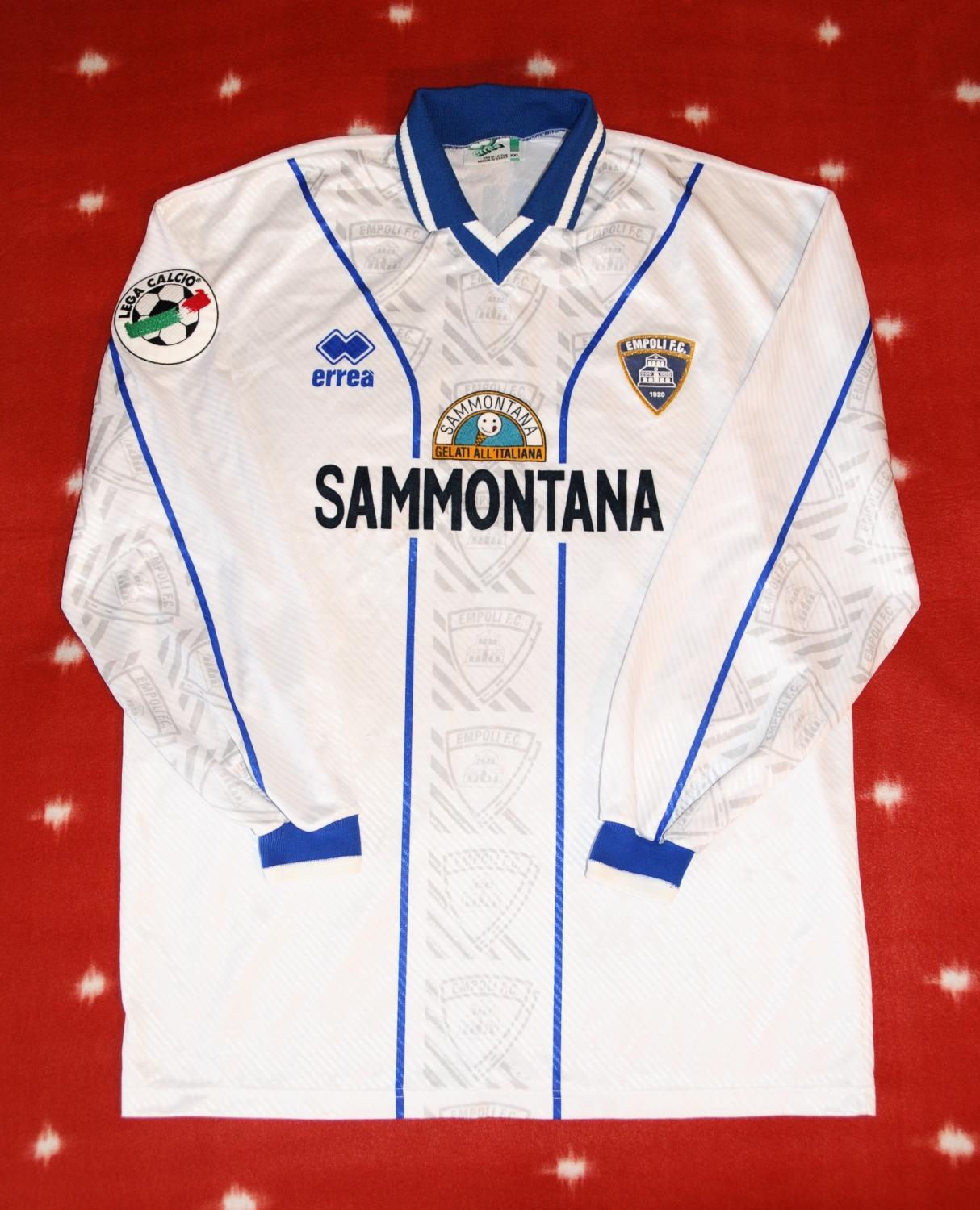 Maillot D'entraînement Empoli – Porté (match Worn) – Vintage – Occasion
