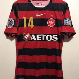 Western Sydney Wanderers Cup Shirt football shirt 2017 sponsored by Aetos