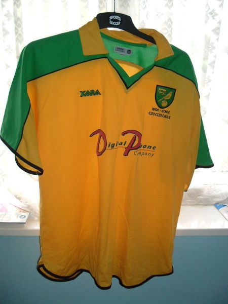 norwich city special edition shirt