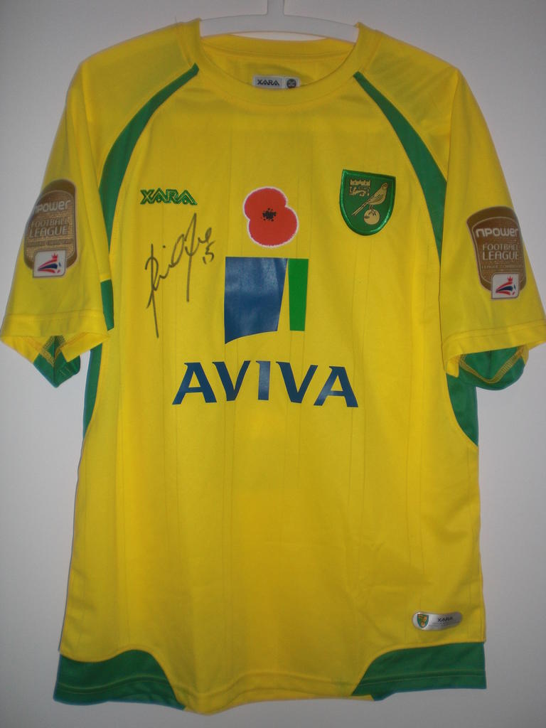 norwich city special edition shirt
