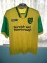 Norwich City Home camisa de futebol 1996 - 1997
