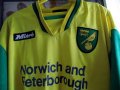 Norwich City Home футболка 1996 - 1997