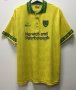 Norwich City Home camisa de futebol 1994 - 1996