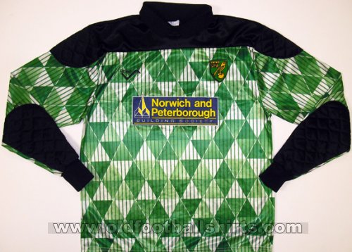 Norwich City Målvakt - KLASSISK till salu fotbollströja 1992 - 1994