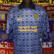 Norwich City Away football shirt 1994 - 1996 sponsored by Norwich & Peterborough Building Society