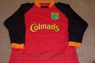 Norwich City Målvakt fotbollströja 1999 - 2001