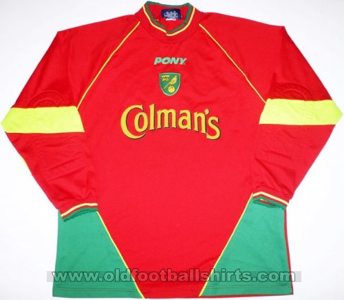 Norwich City Goalkeeper football shirt 1998 - 1999
