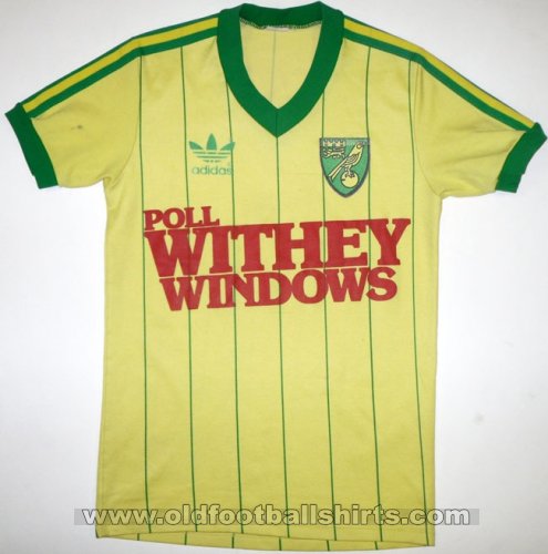 Norwich City Home football shirt 1983 - 1984