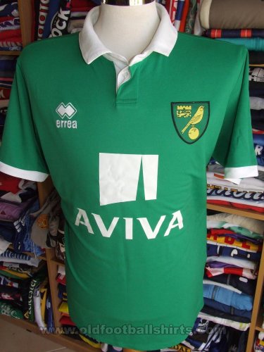 Norwich City Maglia da trasferta maglia di calcio 2011 - 2012