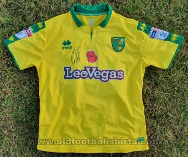 Norwich City Home maglia di calcio 2017 - 2018