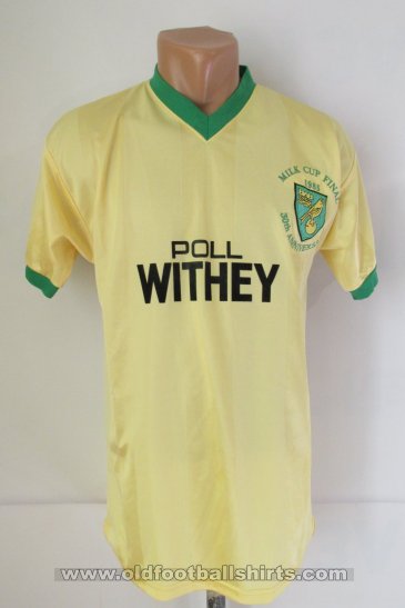 Norwich City Retro Replicas football shirt 1985