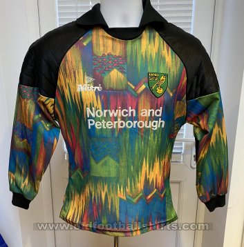 Norwich City Portiere maglia di calcio 1994 - 1996