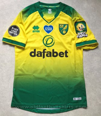Norwich City Home football shirt 2020