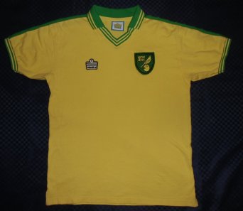 Norwich City Retro Replicas football shirt 1976 - 1981