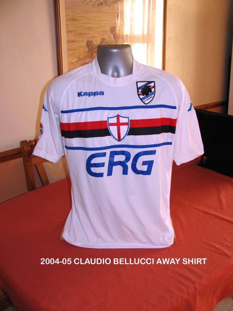 Sampdoria Away football shirt 2004 - 2005