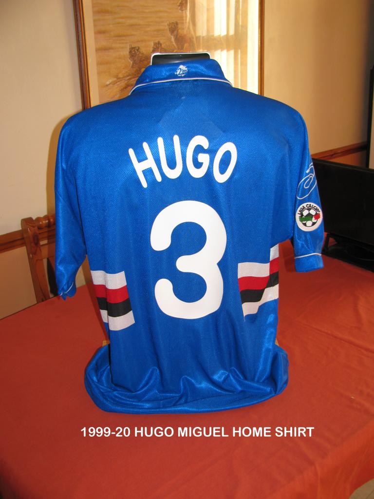 Maillot Sampdoria Porté Match 2011/12 – Massimo Volta Numéro 6, Domicile Bleu Taille XL
