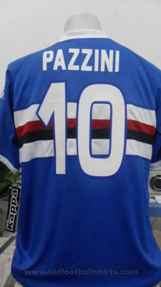 Sampdoria Home football shirt 2010 - 2011