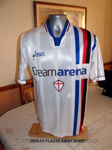 Sampdoria Away football shirt 2000 - 2001