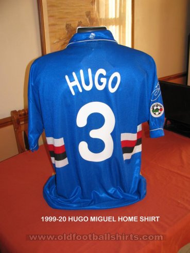 Sampdoria Home football shirt 1999 - 2000