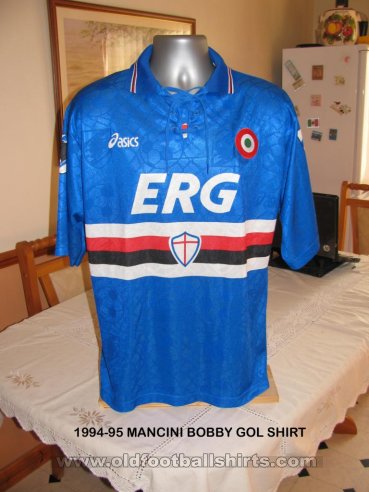 Sampdoria Home football shirt 1994 - 1995