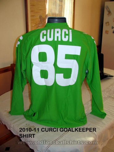 Sampdoria Goalkeeper football shirt 2010 - 2011
