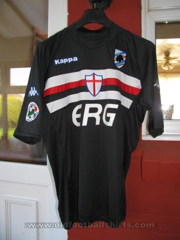 Sampdoria Away football shirt 2007 - 2008