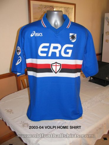 Sampdoria Home football shirt 2003 - 2004
