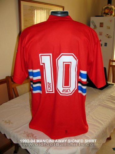 Sampdoria Away football shirt 1992 - 1994