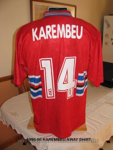 Sampdoria Third football shirt 1995 - 1996