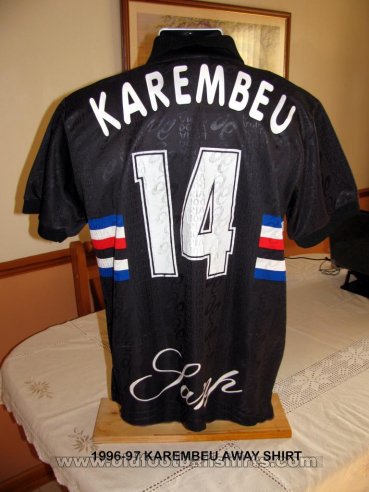 Sampdoria Third football shirt 1996 - 1997