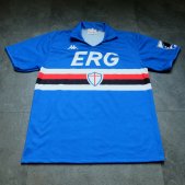 Sampdoria Home camisa de futebol 1988 - 1990