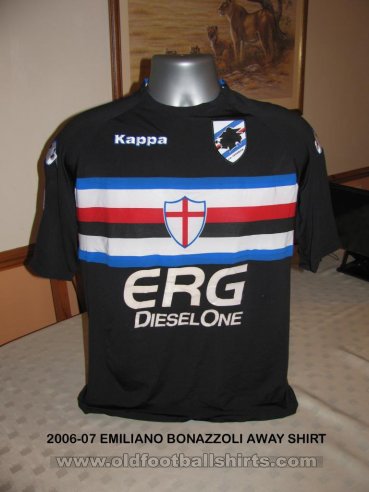 Sampdoria Third football shirt 2006 - 2007