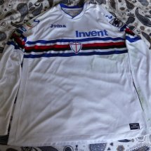 Sampdoria Home football shirt 2017 - 2018 sponsored by Invent