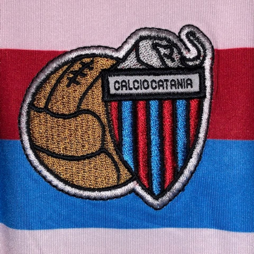 CALCIO CATANIA - ITALIE - FANION football 40 x 30 cm