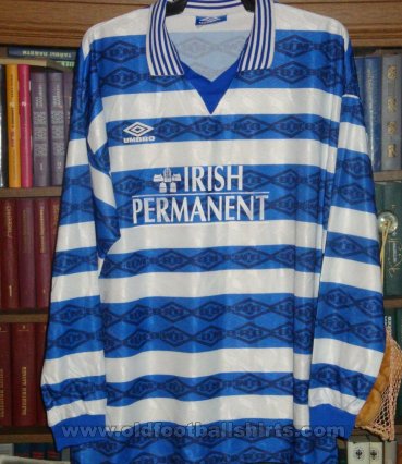 Home Farm FC Home football shirt 1995 - 1997