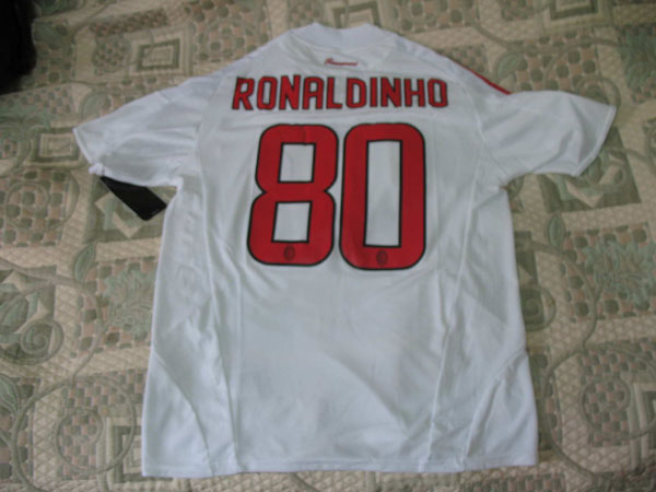 AC Milan Away football shirt 2008 - 2009. Sponsored by Bwin