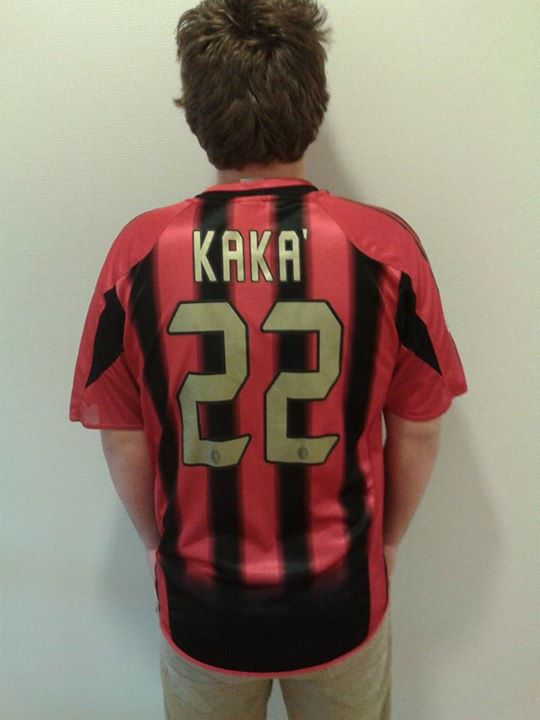 Maillot domicile de l'AC Milan 2004-05