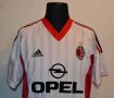 AC Milan אימון חולצת כדורגל 1990 - 2014