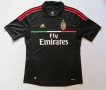AC Milan Terceira camisa de futebol 2011 - 2012