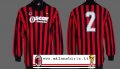 AC Milan Home maglia di calcio 1984 - 1985