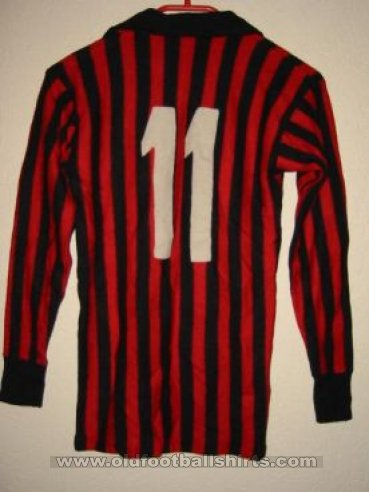 AC Milan Home football shirt 1967 - 1968