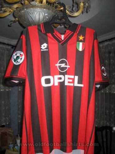 AC Milan Home football shirt 1996 - 1997