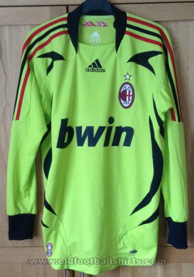 AC Milan Goalkeeper football shirt 2007 - 2008