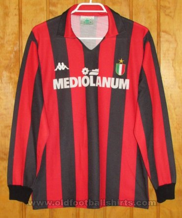 AC Milan Home football shirt 1988 - 1989