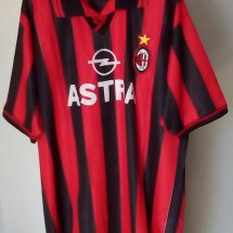 AC Milan Home football shirt 1997 - 1998 sponsored by 1025